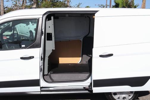 Frozen White 2020 Ford Transit Connect XL Cargo Van