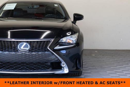Obsidian 2016 Lexus RC 350 Base