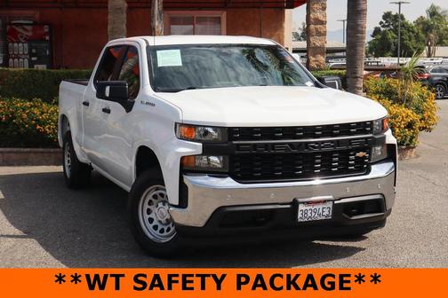 Summit White 2021 Chevrolet Silverado 1500 WT