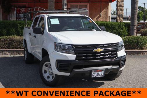 Summit White 2022 Chevrolet Colorado WT