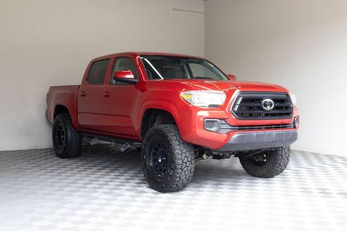 Barcelona Red Metallic 2021 Toyota Tacoma SR