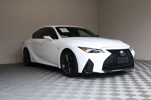 Ultra White 2021 Lexus IS 350 Base