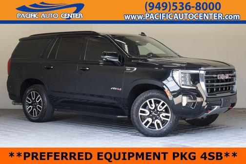 Onyx Black 2024 GMC Yukon 4WD AT4