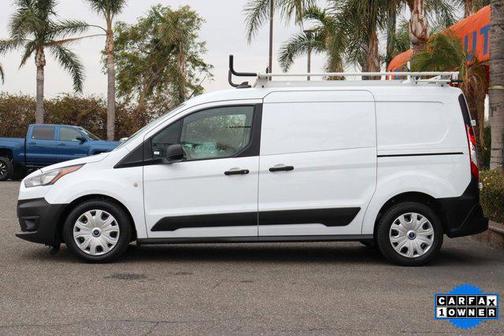 Frozen White 2020 Ford Transit Connect XL Cargo Van