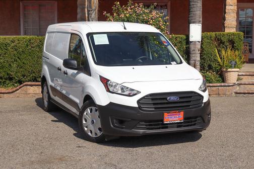 Frozen White 2022 Ford Transit Connect XL Cargo Van