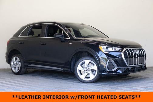 Mythos Black Metallic 2021 Audi Q3 45 S line Premium