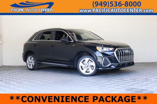 Mythos Black Metallic 2021 Audi Q3 45 S line Premium