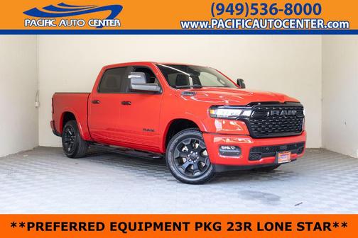 Flame Red Clearcoat 2025 RAM 1500 Big Horn/Lone Star
