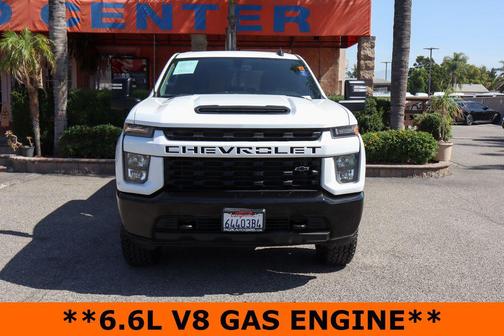 Summit White 2021 Chevrolet Silverado 2500 Custom