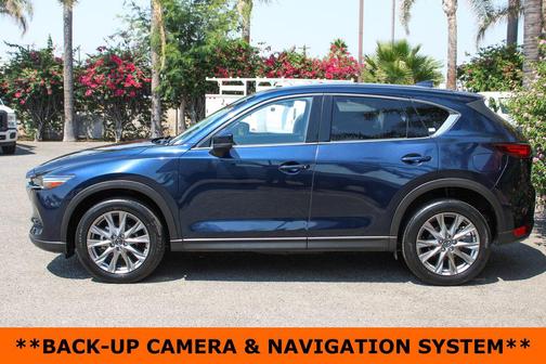 Deep Crystal Blue Mica 2021 Mazda CX-5 Grand Touring