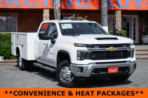 Summit White 2024 Chevrolet Silverado 3500 LT