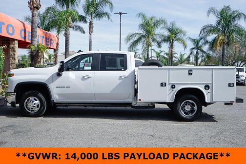 Summit White 2024 Chevrolet Silverado 3500 LT
