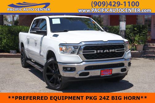 Bright White Clearcoat 2022 RAM 1500 Big Horn/Lone Star