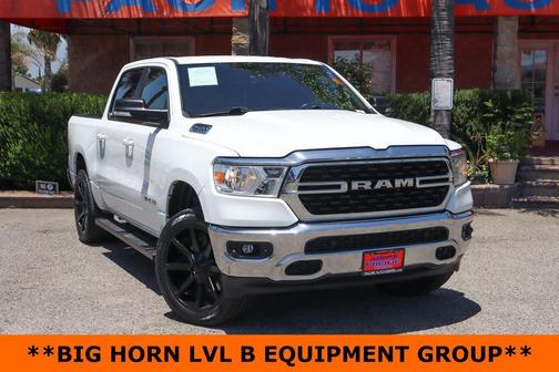 Bright White Clearcoat 2022 RAM 1500 Big Horn/Lone Star