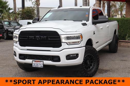 Bright White Clearcoat 2019 RAM 3500 Big Horn Crew Cab 4x4 8' Box