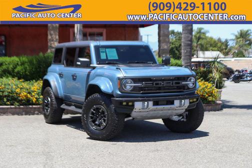 Azure Gray Metallic Tri-Coat 2024 Ford Bronco Raptor