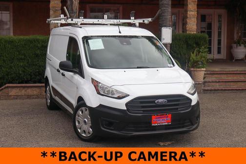 Frozen White 2022 Ford Transit Connect XL Cargo Van