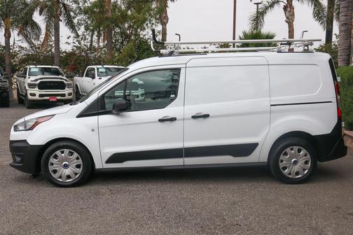 Frozen White 2022 Ford Transit Connect XL Cargo Van