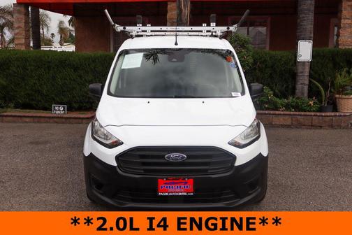 Frozen White 2022 Ford Transit Connect XL Cargo Van
