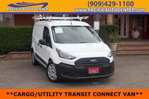 Frozen White 2022 Ford Transit Connect XL Cargo Van
