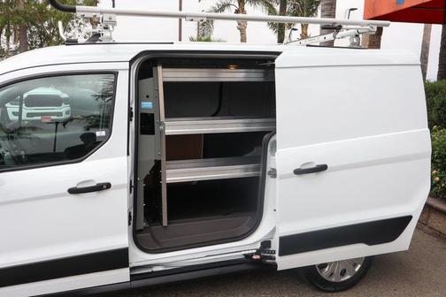 Frozen White 2022 Ford Transit Connect XL Cargo Van