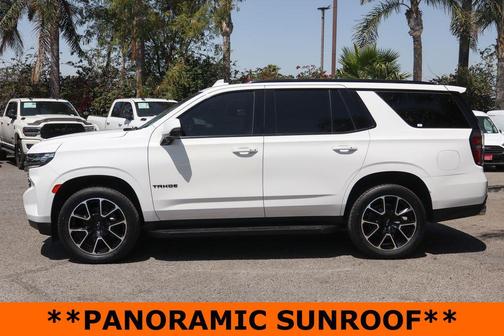Summit White 2022 Chevrolet Tahoe 4WD RST