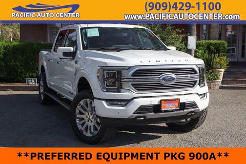 Star White Metallic Tri-Coat 2022 Ford F-150 Limited