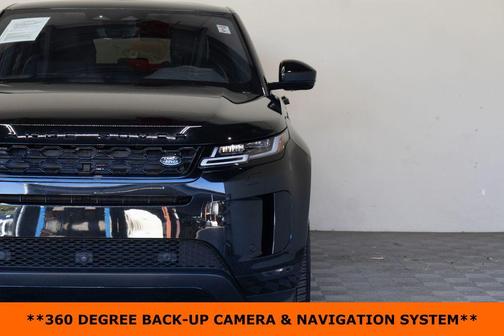 Santorini Black Metallic 2021 Land Rover Range Rover Evoque SE