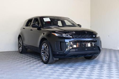 Santorini Black Metallic 2021 Land Rover Range Rover Evoque SE