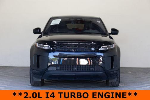 Santorini Black Metallic 2021 Land Rover Range Rover Evoque SE