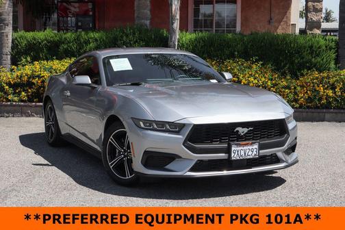 Iconic Silver Metallic 2025 Ford Mustang EcoBoost