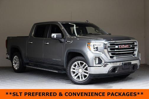 Satin Steel Metallic 2021 GMC Sierra 1500 SLT
