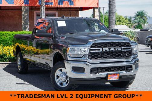 Granite Crystal Metallic Clearcoat 2022 RAM 3500 Tradesman Crew Cab 4x4 8' Box