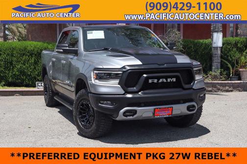Billet Silver Metallic Clearcoat 2022 RAM 1500 Rebel