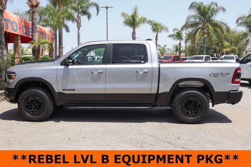 Billet Silver Metallic Clearcoat 2022 RAM 1500 Rebel