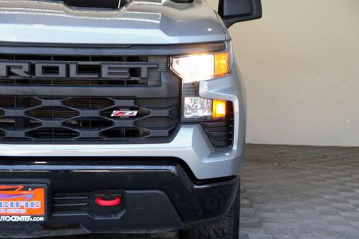 Sterling Gray Metallic 2024 Chevrolet Silverado 1500 Custom Trail Boss
