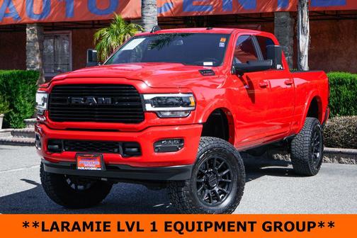 Flame Red Clearcoat 2021 RAM 2500 Laramie Crew Cab 4x4 6'4' Box