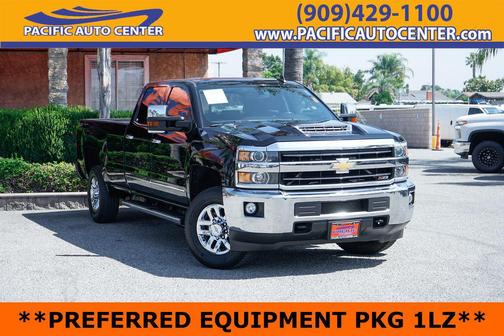 Black 2018 Chevrolet Silverado 3500 LTZ