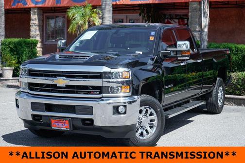 Black 2018 Chevrolet Silverado 3500 LTZ