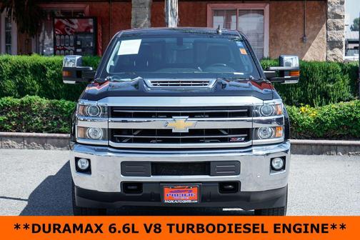 Black 2018 Chevrolet Silverado 3500 LTZ