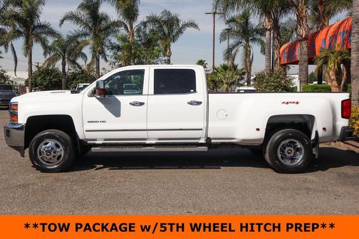 Summit White 2017 Chevrolet Silverado 3500 LTZ
