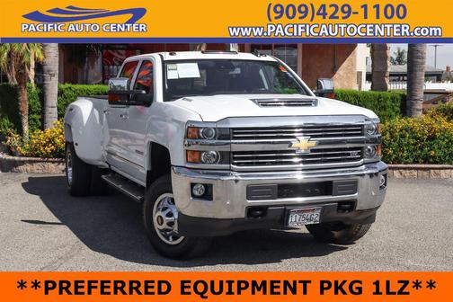 Summit White 2017 Chevrolet Silverado 3500 LTZ