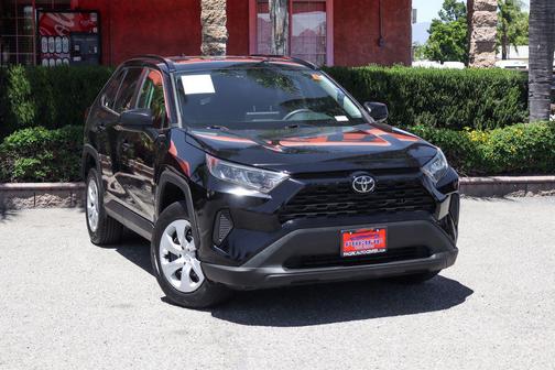 Midnight Black Metallic 2021 Toyota RAV4 LE