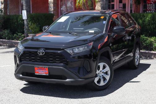 Midnight Black Metallic 2021 Toyota RAV4 LE