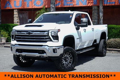 Summit White 2024 Chevrolet Silverado 3500 LTZ