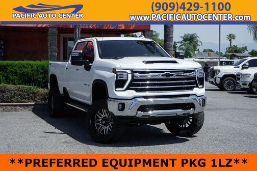 Summit White 2024 Chevrolet Silverado 3500 LTZ