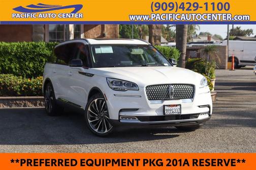 Pristine White 2021 Lincoln Aviator Reserve