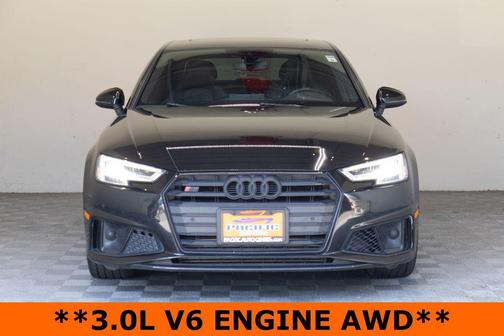 Black Metallic 2019 Audi S4 3.0T Premium