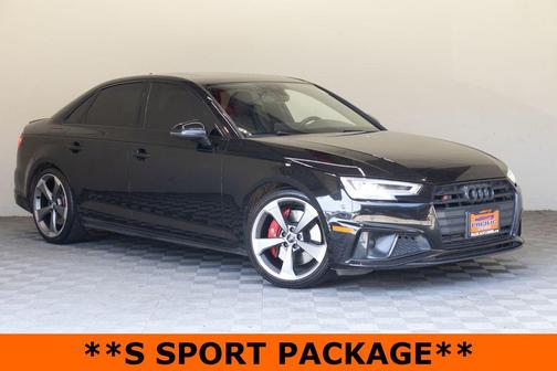 Black Metallic 2019 Audi S4 3.0T Premium
