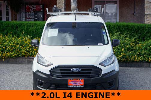 Frozen White 2020 Ford Transit Connect XL Cargo Van